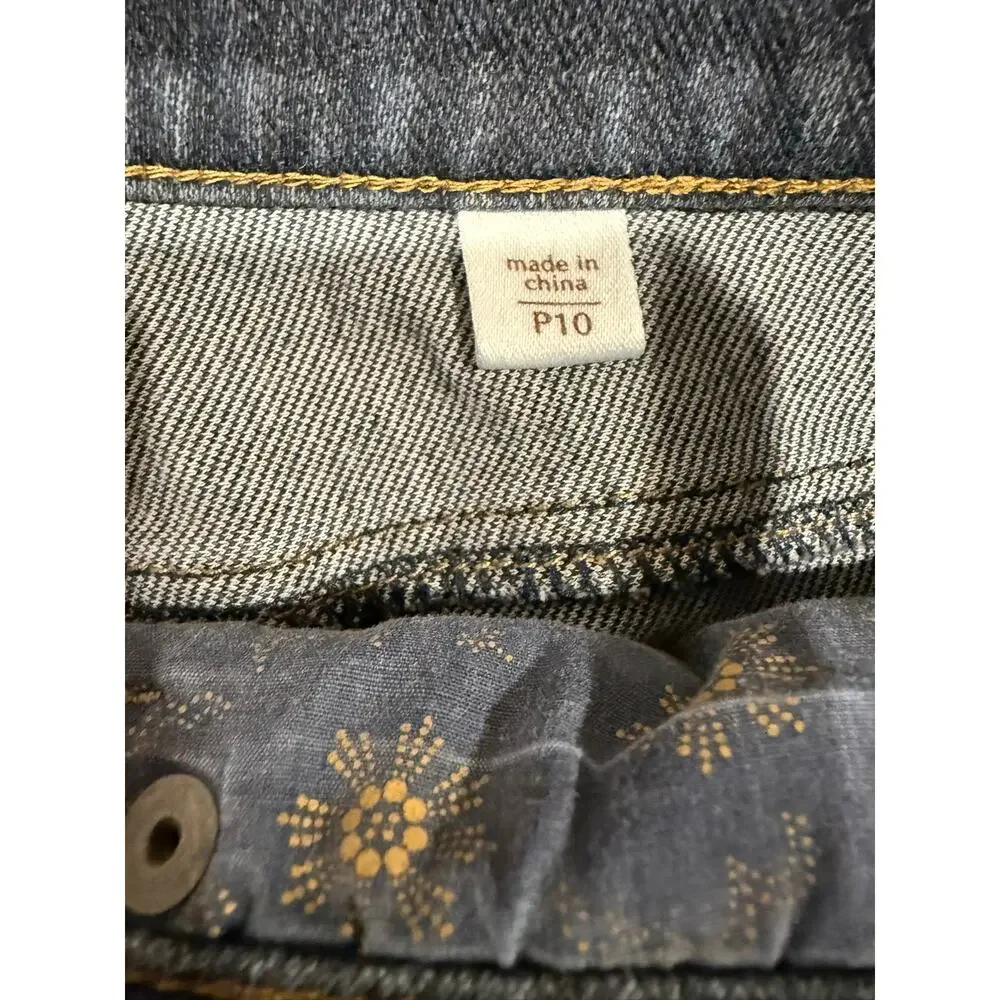 Coldwater Creek Women's Blue Trouser Flare Denim Jeans Size Petite 10